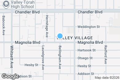 Map image of the property - 12159 Magnolia Blvd