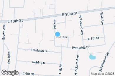 Map image of the property - 735 Fisk Rd