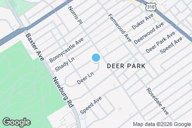 Map image of the property - 1736 Deerwood Ave
