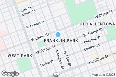 Map image of the property - 222 N 13th St