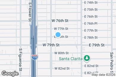 Map image of the property - 234 W 78th St