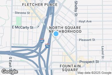 Map image of the property - 874 Virginia Ave