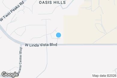 Map image of the property - 9636 N Avenida Torcal