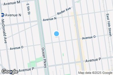 Map image of the property - 1484 E 8th St