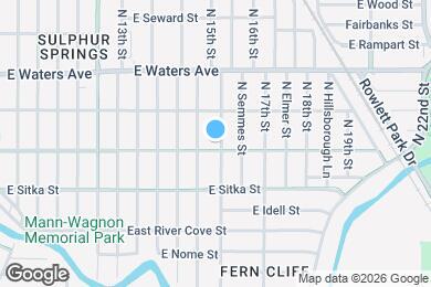 Map image of the property - 8202 N MARKS ST