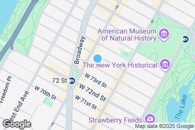 Map image of the property - 151 W 74th St