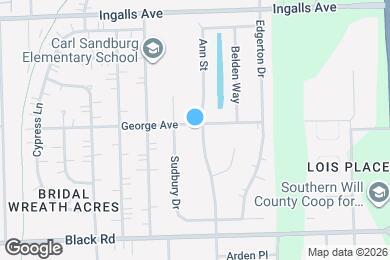 Map image of the property - 915 Ann St