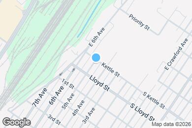 Map image of the property - 225 E 5th Ave