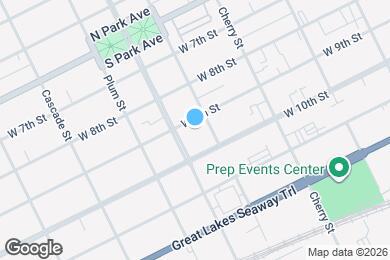 Map image of the property - 715 W 9th St