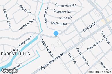 Map image of the property - 1734 Palmdale St