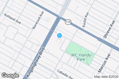 Map image of the property - 3334 Aubert Ave