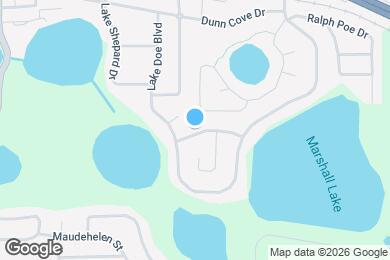 Map image of the property - 1741 W Marshall Lake Dr