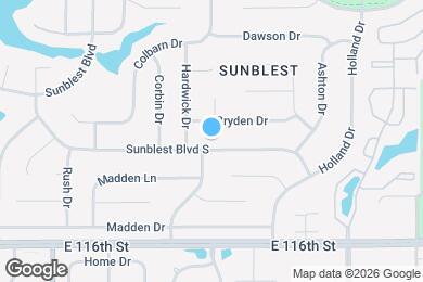 Map image of the property - 606 Sunblest Blvd S