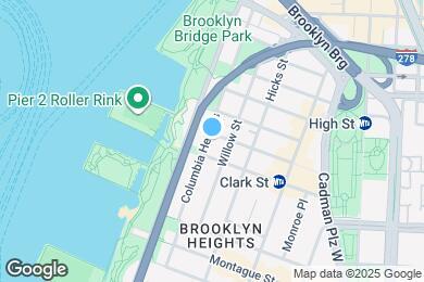 Map image of the property - FOUND Study Brooklyn Heights - Student/Intern