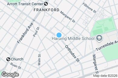 Map image of the property - 1746 Orthodox St