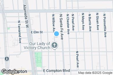 Map image of the property - 600 N Willow Ave
