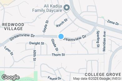 Map image of the property - 6145 Streamview Dr