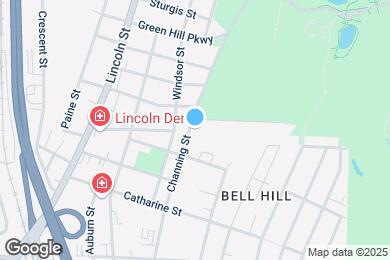 Map image of the property - 46 Channing St