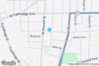 Map image of the property - 26 E York St