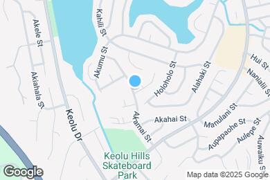 Map image of the property - 1384 Nanawale Pl