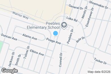 Map image of the property - 1605 N W S Young Dr