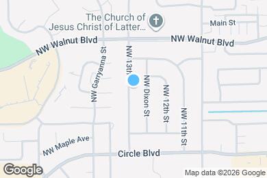 Map image of the property - 2335 NW 13th St