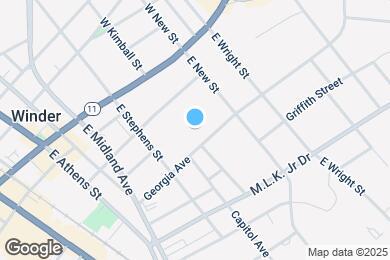 Map image of the property - 186 Georgia Ave