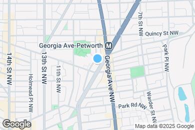 Map image of the property - 3656 New Hampshire Ave NW