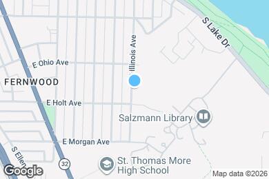 Map image of the property - 3348 S Illinois Ave