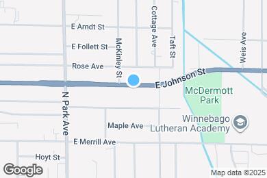 Map image of the property - 318 E Johnson St