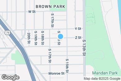 Map image of the property - 1517 Z St