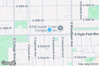 Map image of the property - 1030 E Hyde Park Blvd