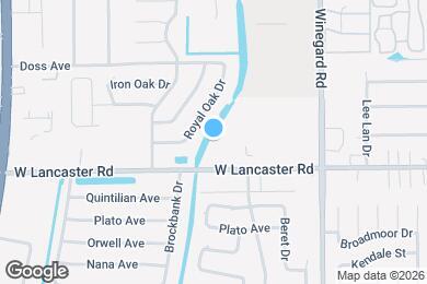 Map image of the property - 797 W Lancaster Rd