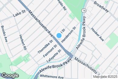 Map image of the property - 73 Massachusetts Ave