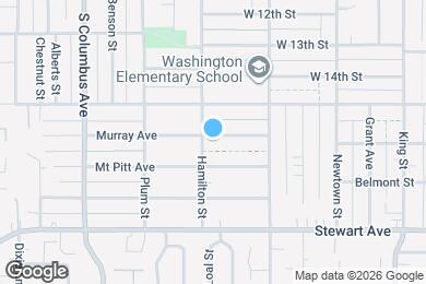 Map image of the property - 947 Murray Ave
