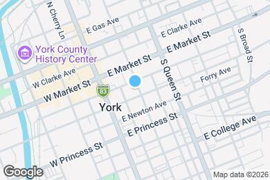 Map image of the property - 46 S Duke St