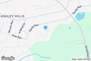 Map image of the property - 108 S Bend Dr