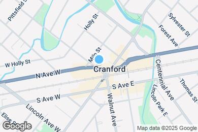 Map image of the property - 34 North Ave W