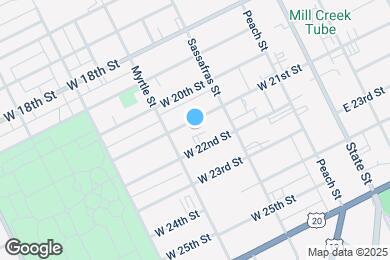 Map image of the property - 237 W 21st St