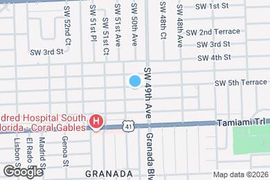 Map image of the property - 5000 SW 5th Ter