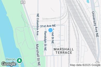 Map image of the property - 3026 Grand St NE