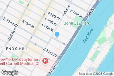 Map image of the property - 507 E 73rd St