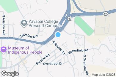 Map image of the property - 1317 E Gurley St