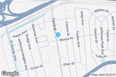 Map image of the property - 705 Central Ave