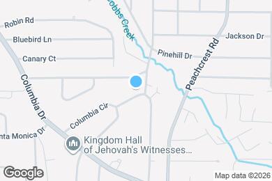 Map image of the property - 1554 N Columbia Pl