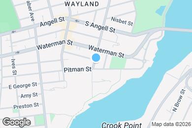 Map image of the property - 105 Butler Ave
