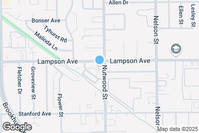 Map image of the property - 10442 Lampson Ave