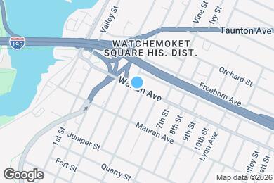 Map image of the property - 89 Warren Ave