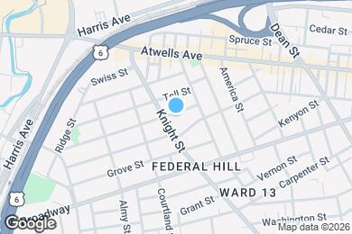 Map image of the property - 30 Penn St