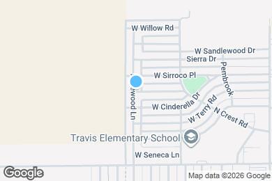 Map image of the property - 1152 W Juniper Dr